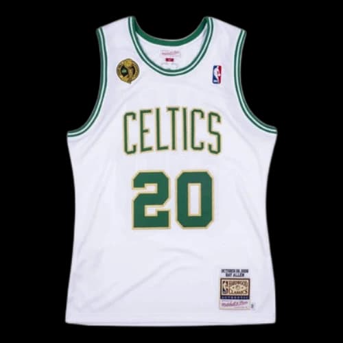 Mitchell & Ness NBA Authentic Jersey Boston Celtics 2008-09 Ray Allen 'White Green'