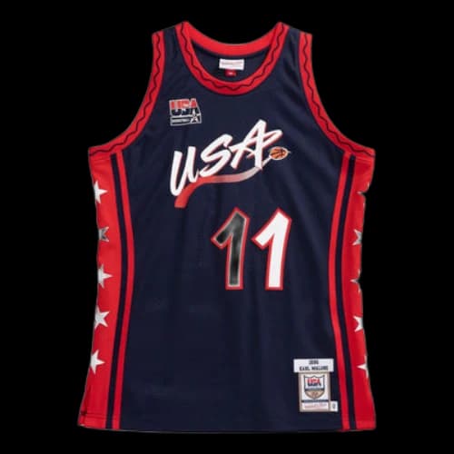 Mitchell & Ness Team USA 1996-97 Jerseys 'Karl Malone 11'