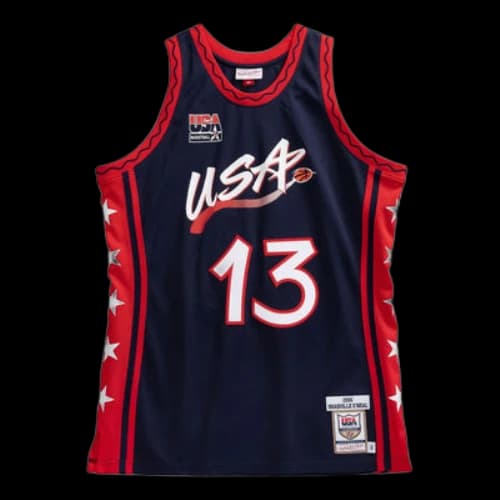 Mitchell & Ness Team USA 1996-97 Jerseys 'Shaquille O'Neal 13'