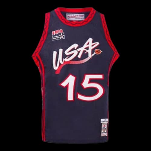 Mitchell & Ness NBA Authentic Jersey 'Team UAS - Hakeem Olajuwon 1996'