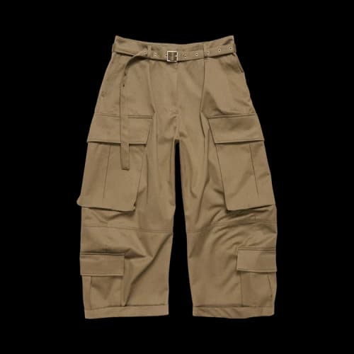 Acne Studios Belted Cargo Pants 'Green'