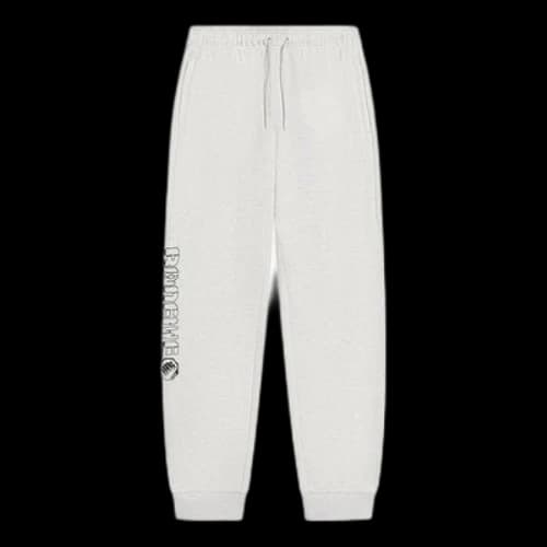 Li-Ning BadFive Logo Knit Sweatpants 'Light Grey'