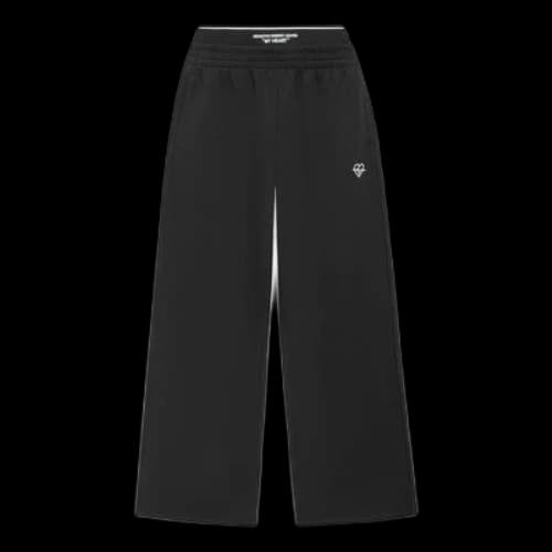 Li-Ning Heart Graphic Loose Fit Straight Sweatpants 'Black'