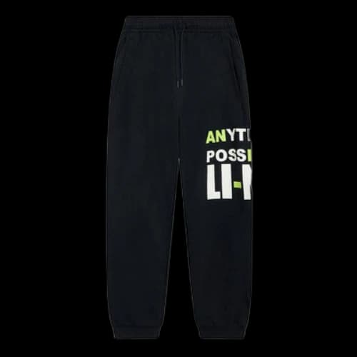 Li-Ning Anything Is Possible Graphic Joggers Sweatpants 'Black'