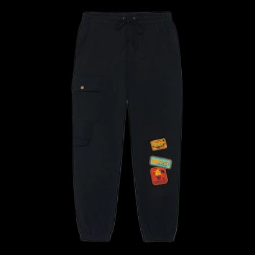 Li-Ning BadFive Graphic Cargo Sweatpants 'Black'