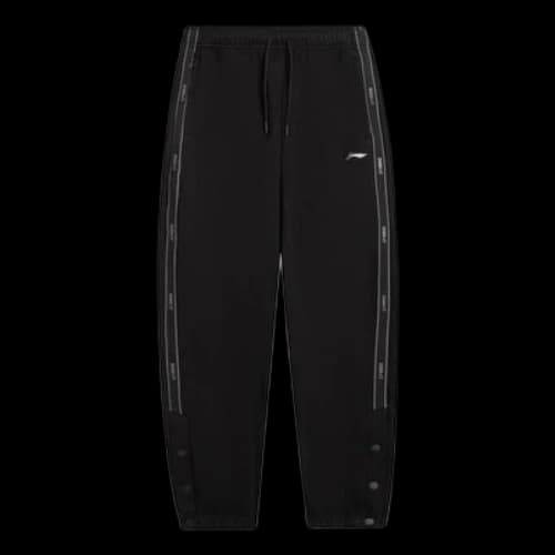 Li-Ning Logo Striped Joggers Pants 'Black'