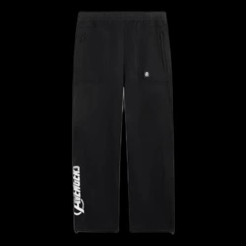 Li-Ning x MARVEL Graphic Straight Sweatpants 'Black'
