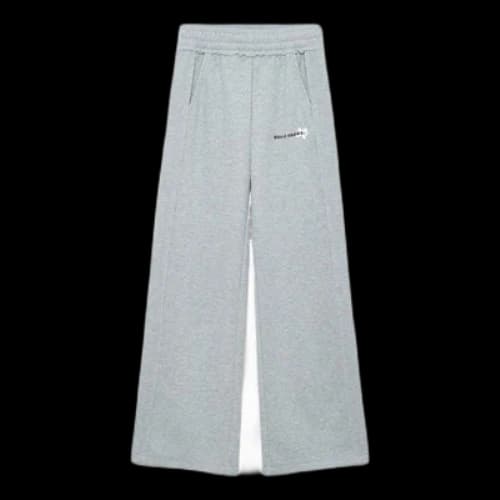 Li-Ning Graphic Knit Flared Sweatpants 'Grey' (Women's)