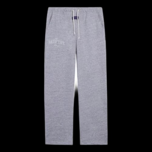 Li-Ning BadFive Graphic Straight Sweatpants 'Light Grey'