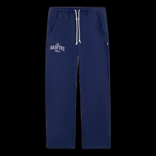 Li-Ning BadFive Graphic Straight Sweatpants 'Navy'