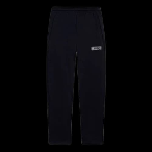 Li-Ning Graphic Straight Sweatpants 'Black'