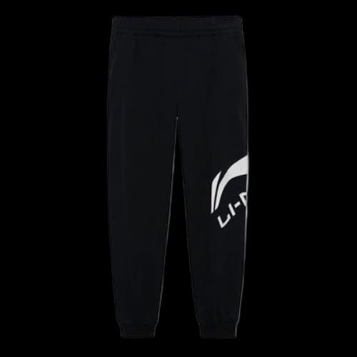 Li-Ning Graphic Joggers Sweatpants 'Black White'