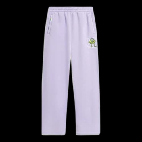 Li-Ning x Disney Monster University Graphic Fleece Sweatpants 'Light Purple' (Women's)