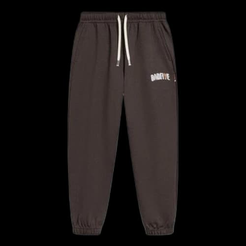 Li-Ning BadFive Logo Knit Sweatpants 'Dark Brown'