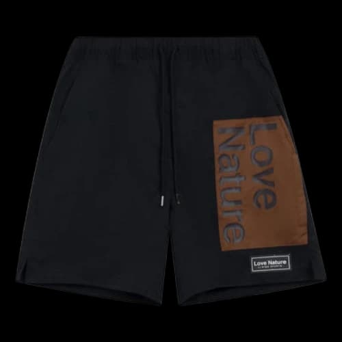 Li-Ning Love Nature Label Logo Shorts 'Black'