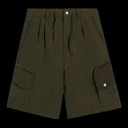 Li-Ning Embroidered Logo Shorts 'Dark Olive Green'