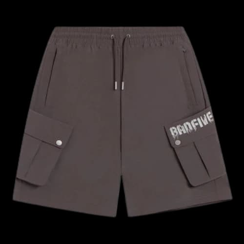 Li-Ning BadFive Graphic Pocket Shorts 'Taupe'
