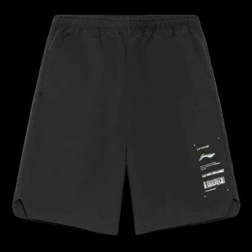 Li-Ning Multi Logo Waterproof Shorts 'Black'