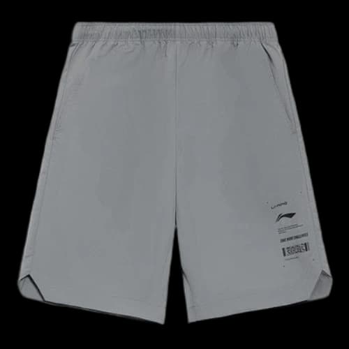Li-Ning Multi Logo Waterproof Shorts 'Grey'
