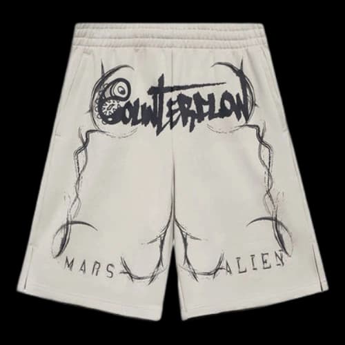 Li-Ning Counterflow Mars Graphic Shorts 'Grey'