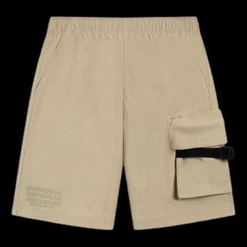 Li-Ning Counterflow Embroidery Logo Cargo Shorts 'Khaki'
