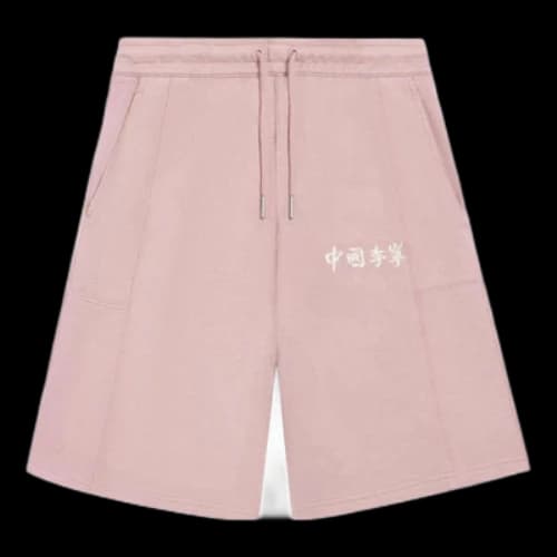 Li-Ning Embroidery Logo Straight Shorts 'Pink'