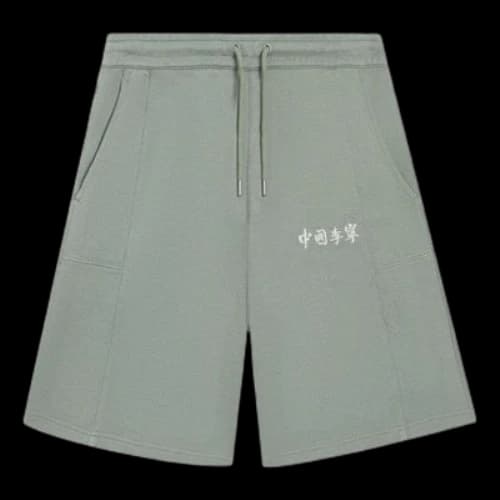 Li-Ning Embroidery Logo Straight Shorts 'Green'