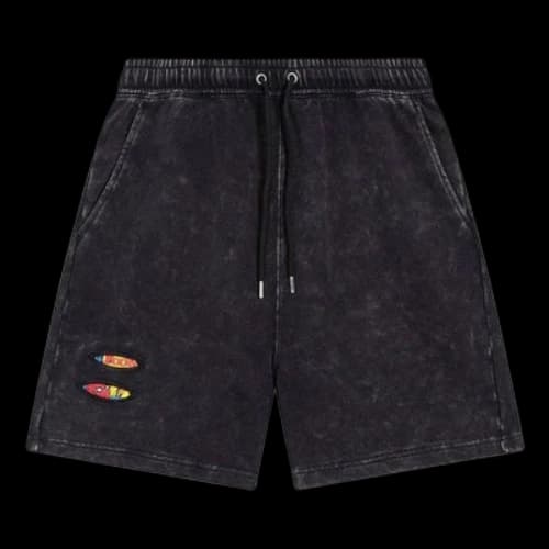 Li-Ning x MARVEL Graphic Shorts 'Washed Black'
