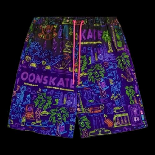 Li-Ning x Steven Harrington All-Over Print Shorts 'Multi-Color'