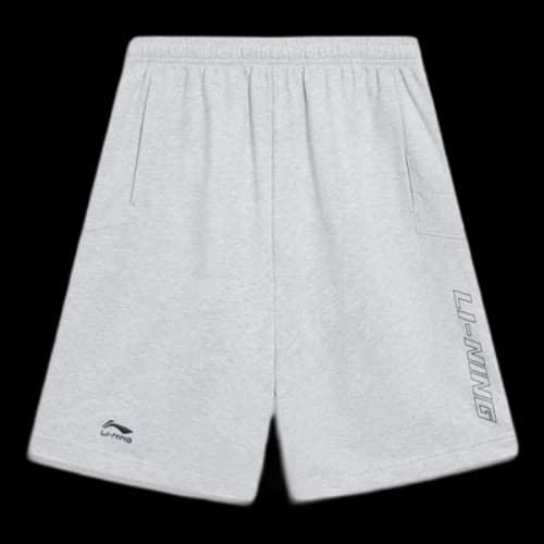 Li-Ning Graphic Straight Shorts 'Grey'