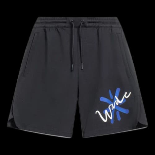 Li-Ning x Salventius Way Of Wade Logo Loose Fit Shorts 'Black'
