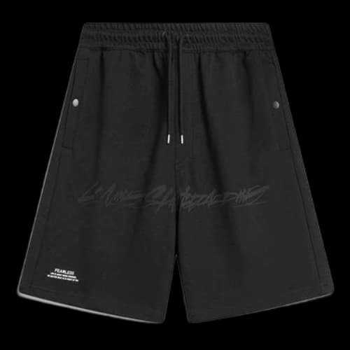 Li-Ning x OG_SLICK Graphic Skateboarding Shorts 'Black'