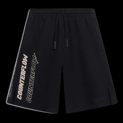 Li-Ning Counterflow Graphic Shorts 'Black'