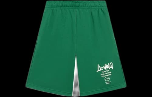 Li-Ning Anything Is Possible Graphic Straight Shorts 'Green'