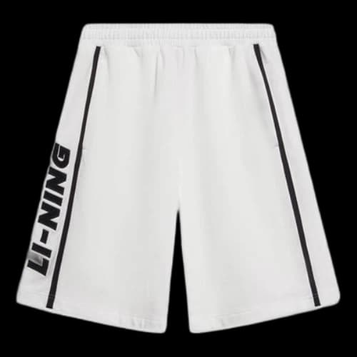Li-Ning Stripe Embroidered Logo Shorts 'White'