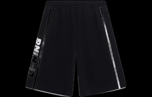 Li-Ning Stripe Embroidered Logo Shorts 'Black'