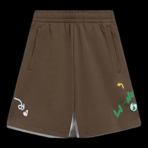 Li-Ning Graphic Shorts 'Brown' (Women's)