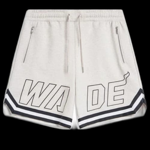 Li-Ning Way Of Wade Graphic Shorts 'Light Grey'