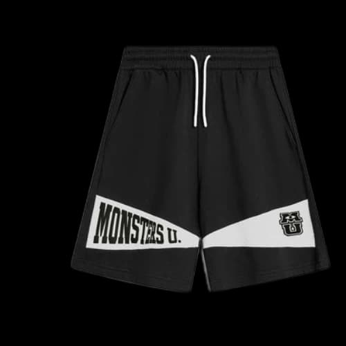 Li-Ning x Disney Monsters University Graphic Shorts 'Black White'