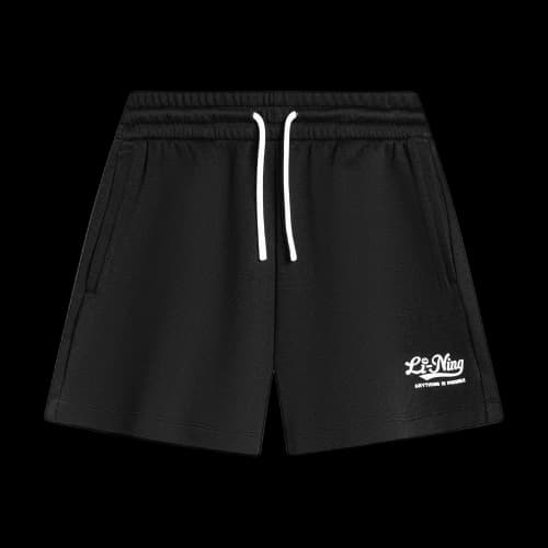 Li-Ning Graphic Loose Fit Shorts 'Black' (Women's)