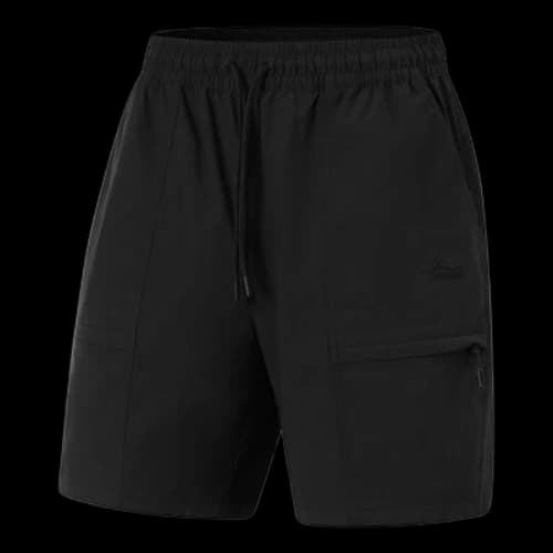 Li-Ning Logo Waterproof Loose Fit Shorts 'Black'