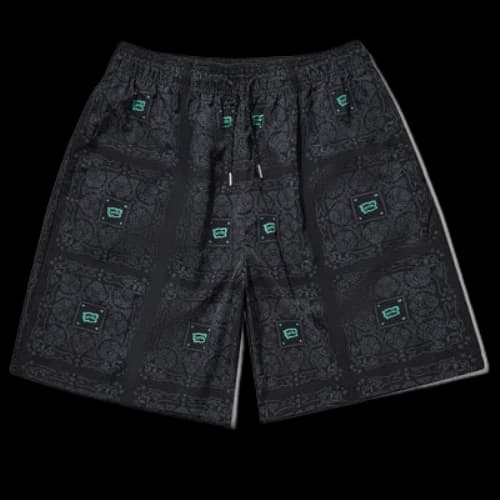 Li-Ning x BBC ICECREAM All-Over Print Shorts 'Black'