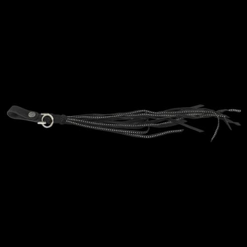 Amiri Suede Long Tassel Keychain 'Black'