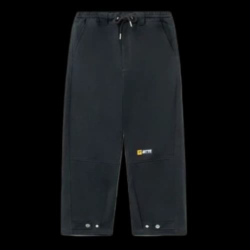 Li-Ning x Back To The Future Logo Loose Fit Pants 'Black'