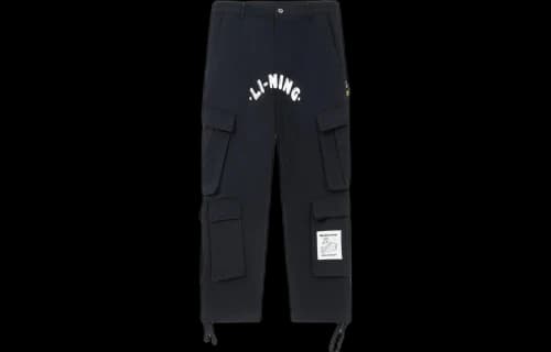 Li-Ning x Steven Harrington Graphic Cargo Pants 'Black'