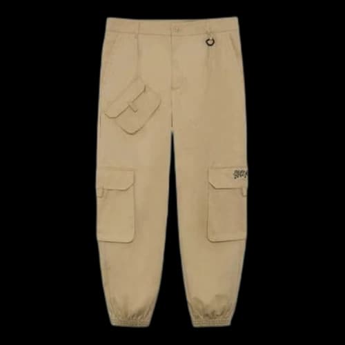 Li-Ning BadFive Changan Boy Loose Fit Cargo Pants 'Khaki'