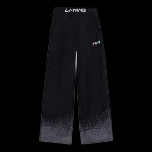 Li-Ning Graphic Loose Fit Pants 'Black' (Women's)