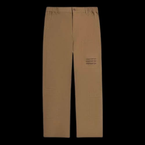 Li-Ning Counterflow Triple Logo Straight Pants 'Khaki'