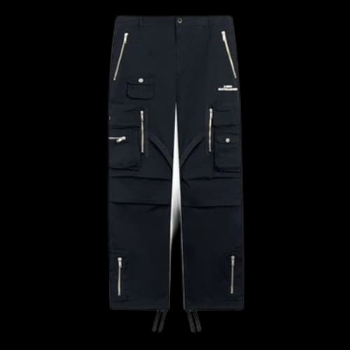 Li-Ning Skateboarding Graphic Loose Fit Cargo Pants 'Black'
