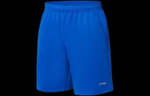 Li-Ning Logo Table Tennis Knit Shorts 'Blue'